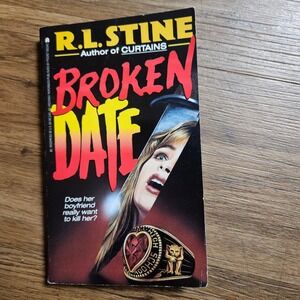 Vintage R.L. Stine Broken Date Book Archway PB Young Adult Horror Thriller